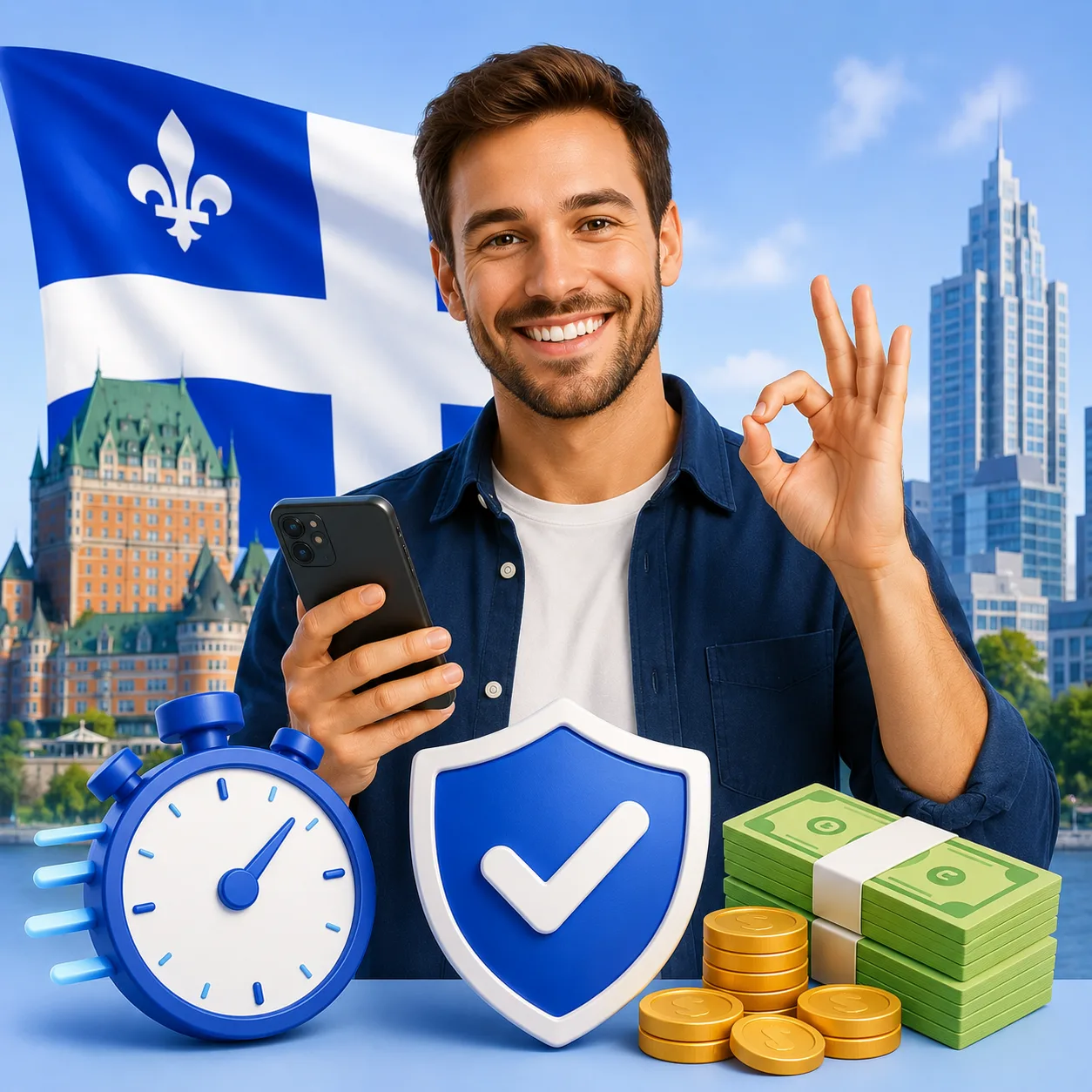 Micro prêt sans refus au Québec - de 100$ à 2,500$, préapprobation en 3 minutes